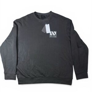 New original Armani Exchange Black Men's Crewneck